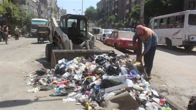 محافظ الجيزة: رفع 30 ألف طن مخلفات من شوارع الأحياء خلال عيد الفطر