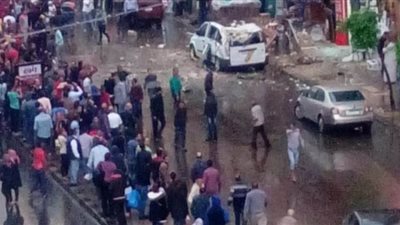 انهيار جزئي من عقار بالشرقية يثير الذعر بين المواطنين