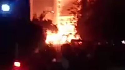 الصور الأولى لموقع انفجار ماسورة غاز بجوار محطة مترو الحلمية