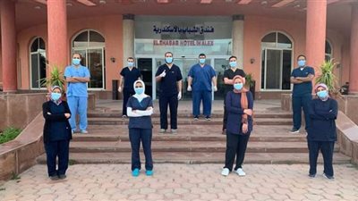ارتفاع عدد المتعافين من كورونا لـ 379 وخروجهم من المدينة الشبابية بأبوقير