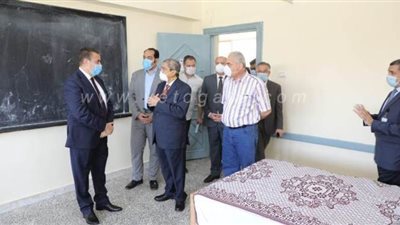 محافظ المنوفية يتفقد التجهيزات النهائية بمؤسسة العربي استعداداً لنقل حالات كورونا