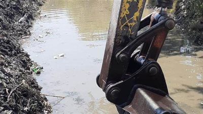 ري البحيرة: تطهير 13 ترعة ومجرى مائي بـ 5 مراكز