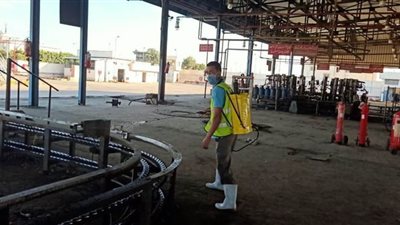 حملات تطهير للمناطق المصابة بكورونا في البحيرة