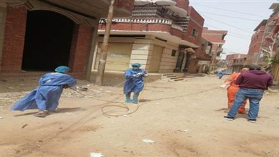 محافظ الجيزة: تطهير 25 قرية و2000 شارع ومنشأة ومرفق أمس