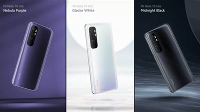 بالأسعار.. المواصفات الكاملة لجميع فئات هواتف شاومي Xiaomi Mi Note 10 Lite في مصر 