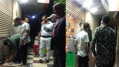 تشميع 3 محال تجارية خالفت قرار الحظر بالقليوبية | صور