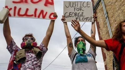 احتجاجات الأمريكيين تخرج من مينيسوتا وتنتشر في لوس آنجلوس ونيويورك | فيديو