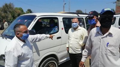 بدء تنفيذ الإجراءات الإحترازية بجميع مواقف البحيرة | صور