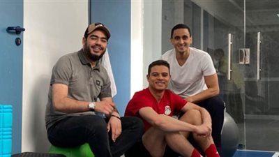 سعد سمير يواصل تدريباته التأهيلية