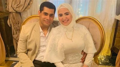 محمد إيهاب بطل رفع الأثقال يحتفل بعقد قرانه