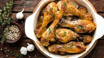 طريقة عمل صينية دبابيس الدجاج بالخضروات