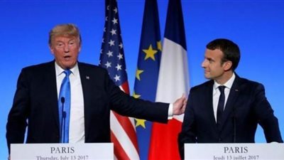 ترامب وماكرون يناقشا قضايا ليبيا وهونج كونج