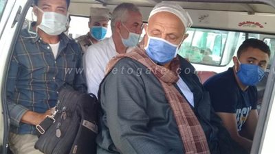 مواطنو الدقهلية ملتزمون بارتداء الكمامات l صور