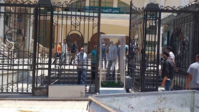 الاتحاد السكندري يضع بوابات تعقيم على مداخله | صور