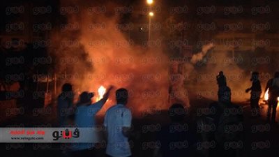 إصابات بين عناصر الإرهابية أثناء فض مسيرتهم بعين شمس