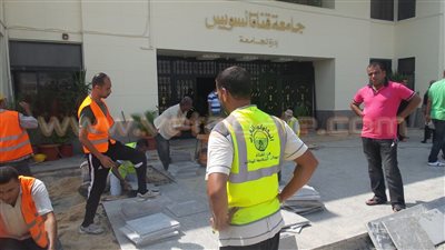 بالصور.. الإسماعيلية تتجمل لاستقبال أسبوع شباب الجامعات