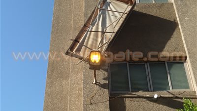 بالفيديو.. كشافات مبنى محافظة الشرقية تتحدى الترشيد