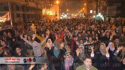 الشرطة تتصدى لتظاهر أنصار 