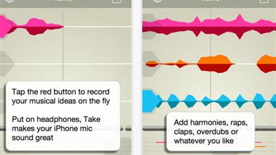 آبل تتيح تطبيقًا لتسجيل الصوت وإنشاء الملفات الموسيقية