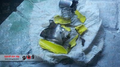 بالصور..السيطرة على قنبلة يدوية الصنع بشبرا الخيمة قبل انفجارها