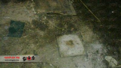 تحطم ماسورة غاز طبيعي بدمياط