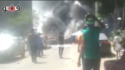 بالفيديو.. أهالي ميدان الحجاز يحاولون إنقاذ النائب العام