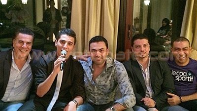 عساف يحتفل بعيد ميلاده في دبى