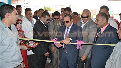 بالصور.. محافظ الإسماعيلية يفتتح أعمال تطوير المستشفى العام