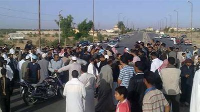 أهالى المناطق الحدودية يُواصلون قطع الطرق المؤدية لرفح