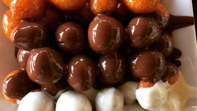 زلابية بالشيكولاتة من مطبخ الشيف أيمن العطار