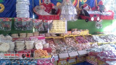 بالصور والفيديو...عرائس المولد النبوي بين «السيسي» وعلم مصر