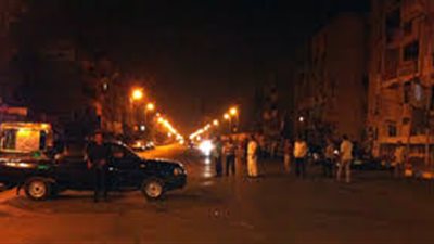 نيابة شبرا تعاين كمين 