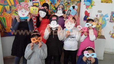 بالصور.. ثقافة منيا القمح يحتفل بعيد الطفولة بالرسم والغناء