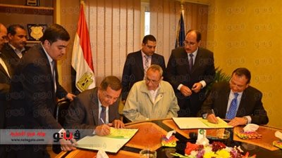 بالصور.. وزير الزراعة يشهد توقيع بروتوكول «البتلو» بالبحيرة