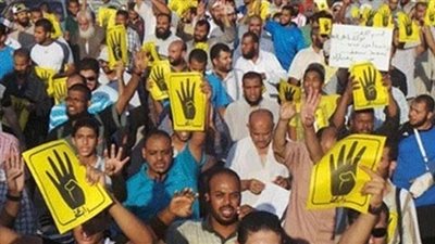 الأهالي يفرقون مسيرة لـ«الإخوان» في ترسا بالهرم