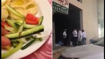 بالفيديو.. شاب يعثر على دود في وجبته بمطعم لبناني