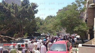 انطلاق مسيرة لأنصار الإرهابية بحلوان