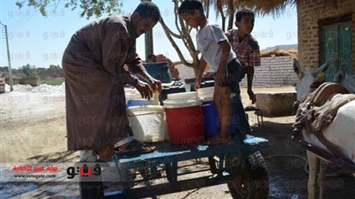 بالفيديو والصور.. الصعايدة يحذرون من «ثورة» احتجاجًا على انقطاع المياه