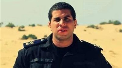 جنازة عسكرية للضابط الشهيد بحادث الشيخ زويد بكفر الشيخ