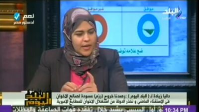 بالفيديو.. داليا زيادة: الإخوان كاذبون وسيشاركون في الاستفتاء