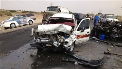 الضبع: حادث تصادم عنيف على طريق الواحات