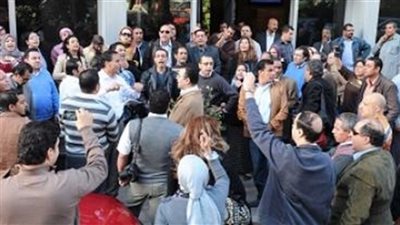 صحفي بالأهرام من ذوي الاحتياجات الخاصة يتهم أمن النقابة بالتعدي عليه