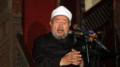 القرضاوي يشمت في اغتيال النائب العام هشام بركات