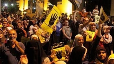 مسيرة لعناصر «الإرهابية» بالمعادي