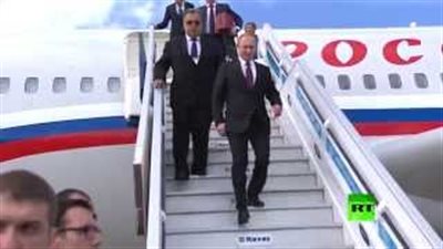 بالفيديو.. «بوتين» يصل «أنطاليا» التركية للمشاركة في قمة العشرين
