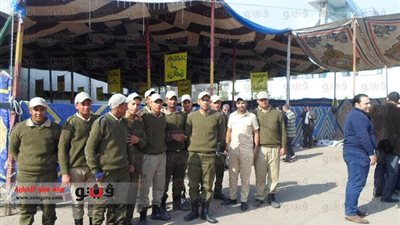 بالصور.. تكثيف أمني حول لجان الاستفتاء بالدقهلية