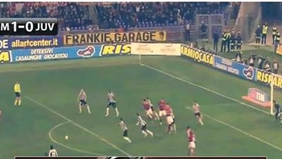 بالفيديو.. صاروخ توتى يؤمن الفوز لروما على اليوفنتوس