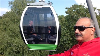 نصر شعبان حكمًا لمباراة فنلندا وكوريا في بطولة العالم للكرة الطائرة