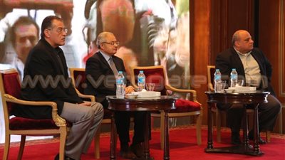 بالصور .. خليفة: جاهزون للفوز ببطولة العالم للإسكواش.. وواثق من نجاح البطولة