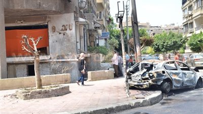 بالفيديو والصور .. هدوء وحزن يخيمان على شارع عمار بن ياسر بمصر الجديدة